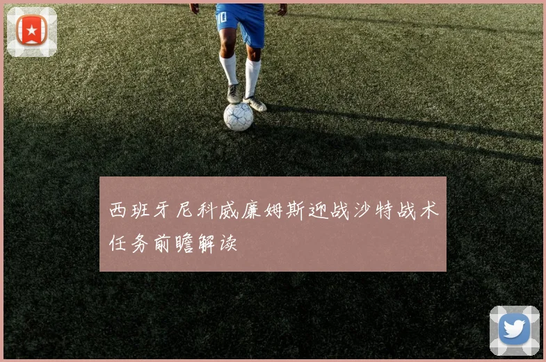 西班牙尼科威廉姆斯迎战沙特战术任务前瞻解读