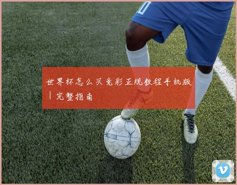 世界杯怎么买竞彩正规教程手机版｜完整指南