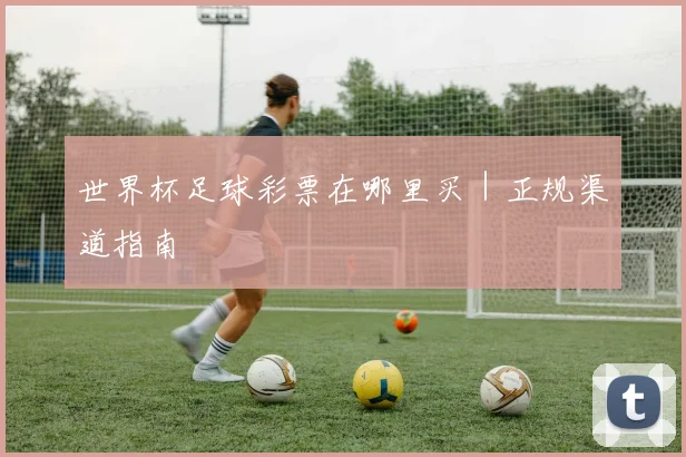 世界杯足球彩票在哪里买｜正规渠道指南