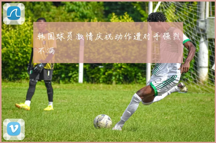 韩国球员激情庆祝动作遭对手强烈不满