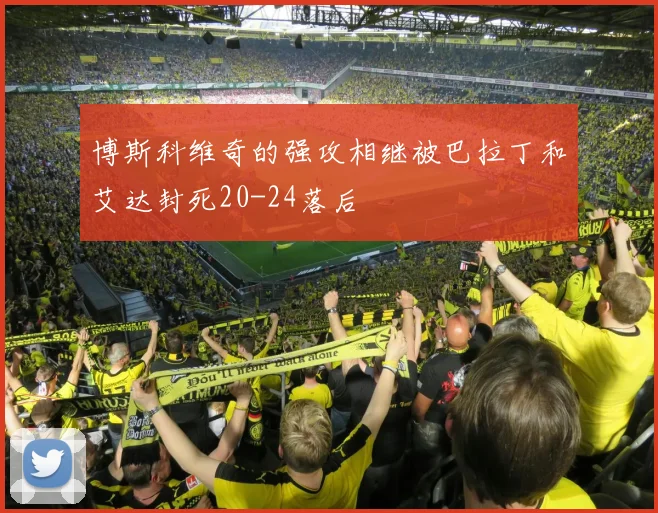 博斯科维奇的强攻相继被巴拉丁和艾达封死20-24落后